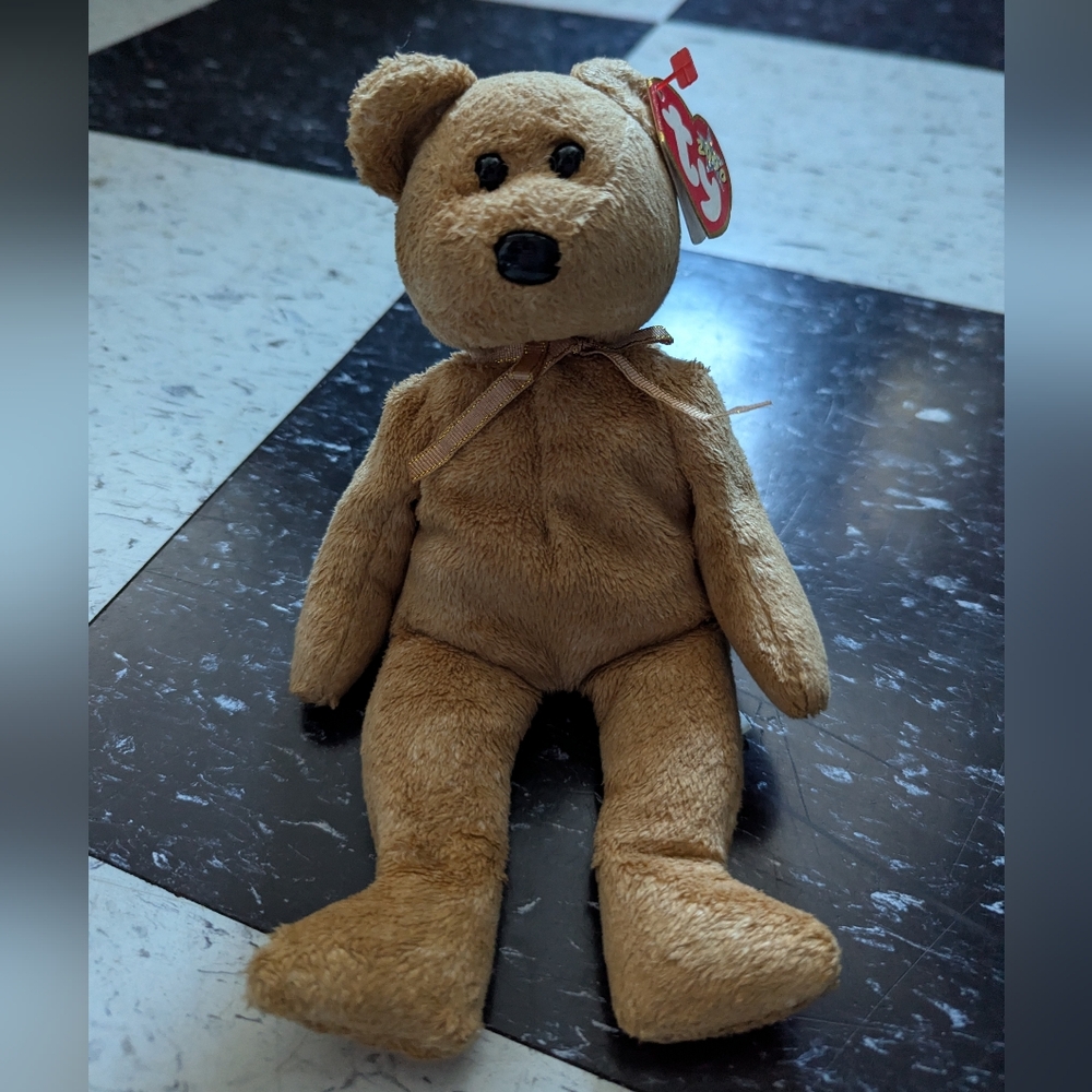 2000 Cashew Ty Bear